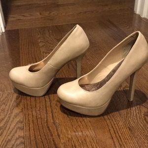 Cream coloured heels